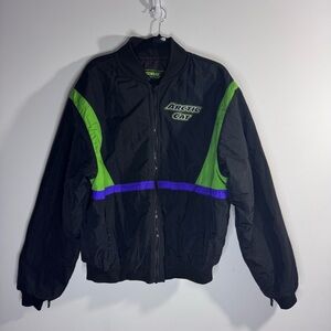 Arctic Cat Racing Snowmobile Jacket Vintage Arcticwear Bomber XL Y2K